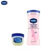 Набор Vaseline осветляющий лосьон для тела с ниацинамидом и классический бальзам для губ