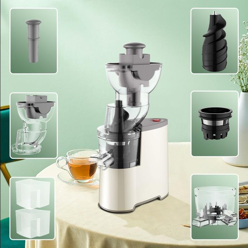 2L Large Capacity Electric Juice Extractor Kitchen High Speed Blender Powerful Fruit Vegetable Slow Juicer Machine