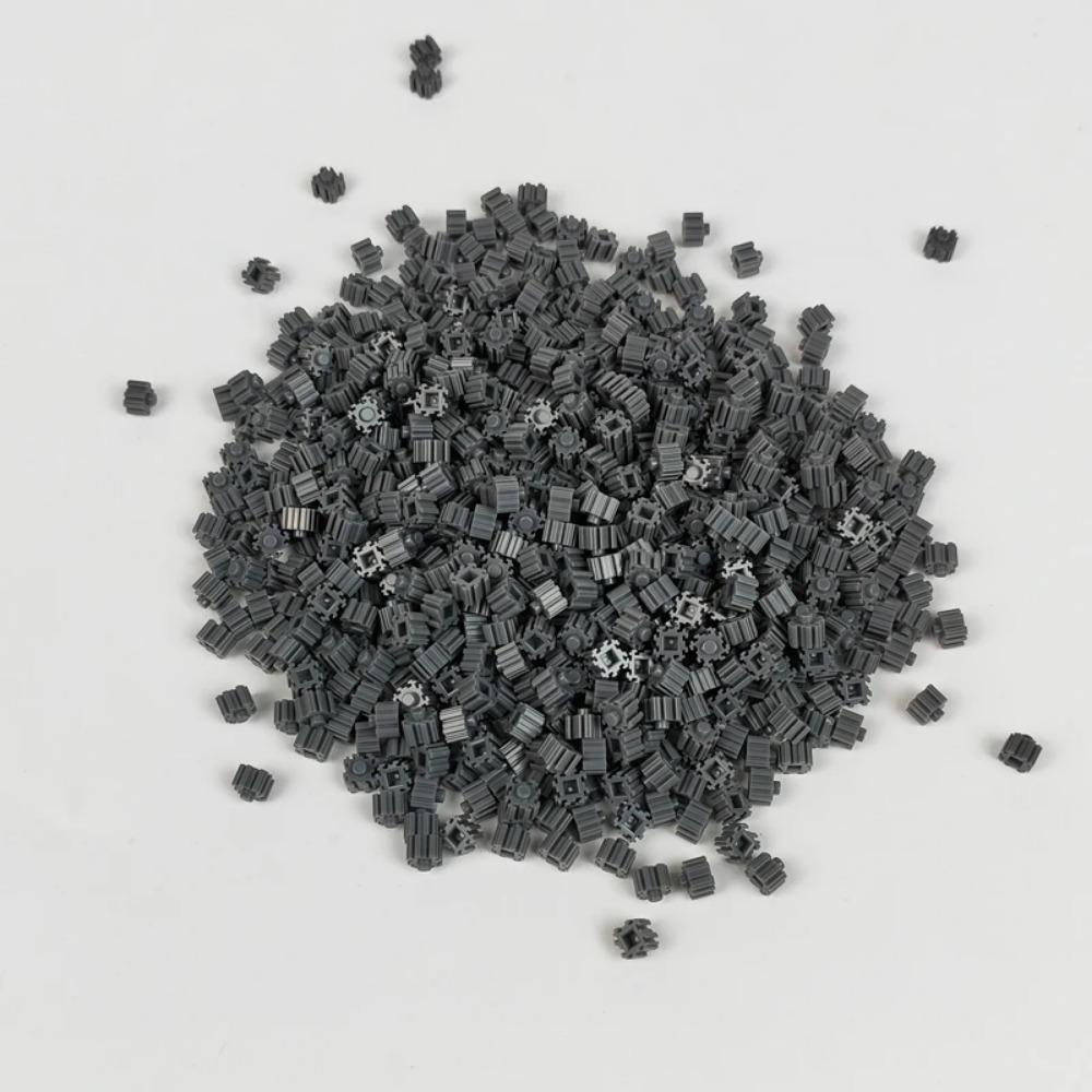 1000pcs 6*6mm Pixel Art Puzzle Micro Diamond Building Blocks DIY 3D Small Brick For Children's Toy Educational Kids