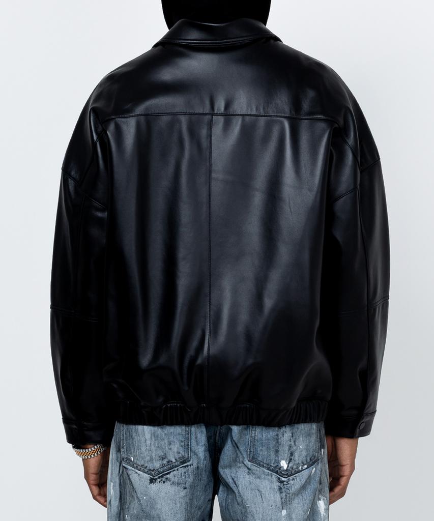 Strike Archive Over Lambskin Blouson (Black)