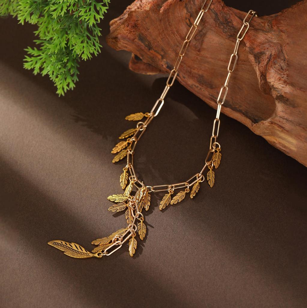 Эмалевый цвет полый геометрический цветок длинная подвеска, женская подвеска-ожерелье в форме сердца с высоким чувством универсальности