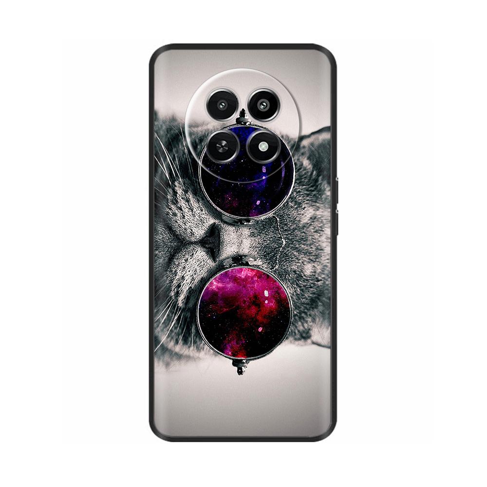 Крутой чехол-череп для Realme 12 5G Funda Мягкая силиконовая задняя крышка Мультяшные противоударные чехлы для Oppo Realme 12X realme12 Сумки Чехол