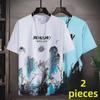 Men's Short-Sleeve Korean-Style Slim Fit Casual T-Shirt