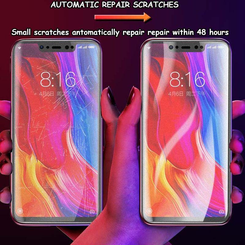 Для Xiaomi Mi Max 3 2 Max3 Max2 Mix 3 2s 2 mix3 mix2 полное покрытие матовая настоящая мягкая гидрогелевая пленка без отпечатков пальцев матовая защитная пленка для игрового экрана (не стекло)