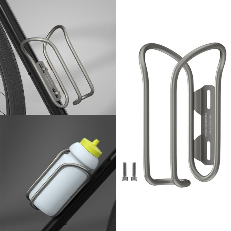 Bike Water Bottle Holder Secure Retention System, Lightweight and Strong Bicycles Flasks Cage for BMX Road Mountain Bike