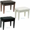 Kikutani Adjustable Height Piano Stool FS-201QZJ, Black, Seat Size 335mm X 555mm