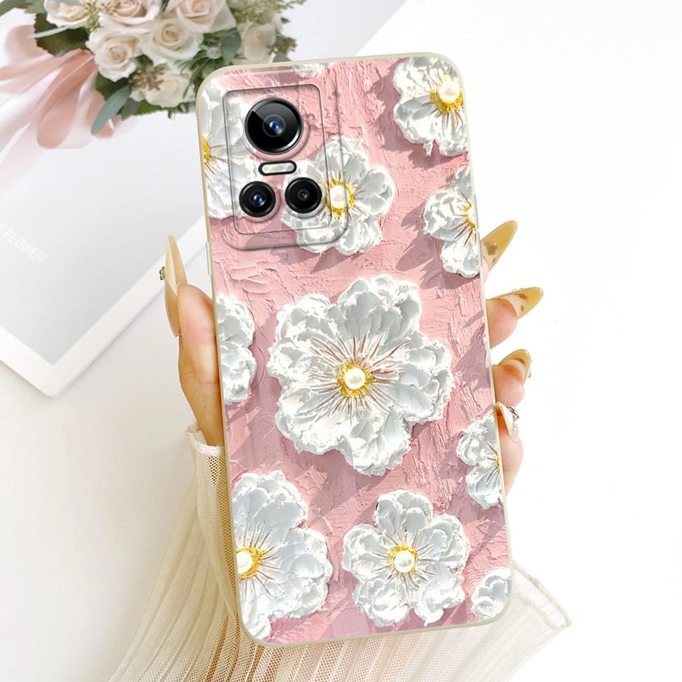 Чехол для телефона Realme GT Neo3 RMX3561 RMX3560 Чехол для Realme GT Neo 3 Чехол Модный Мультяшный Милый Забавный Расписной Силиконовый Funda