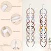 Girl Headband Holder Organizer 24-Slot Hanging Hairband Storage Rack High-Density Elastic Hair Hoop Display Stand
