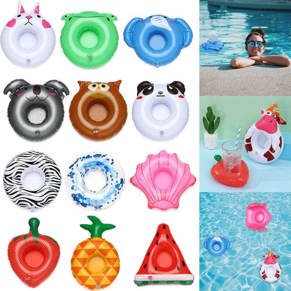 Украшение вечеринки, поплавки для напитков, надувные держатели для напитков, поплавок для бассейна, надувные подставки для чашек