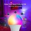 NEW 16 Colors RGB Bulb LED Multicolor Bulb E27 Base 220V Household Lighting Dimmable 24 Key Remote Control Atmosphere Neon Light
