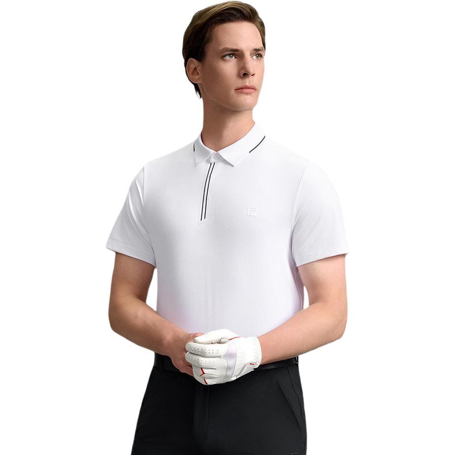 Fila Мужская футболка-поло с коротким рукавом серии Golf Contact Cool Simple A11M635103FWT
