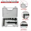Hole Punch Set Heavy Duty Accessories Multifunction Manual Tool Leathercraft Working Hollow