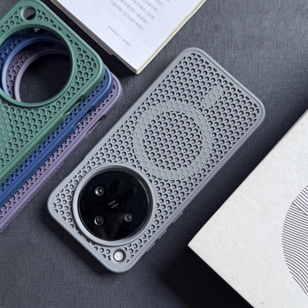 Cooling Armor Breathable For Magsafe Phone Case For OPPO Find X8 Findx8 Matte Wireless Charge Bumper Magnetic Phone Cover