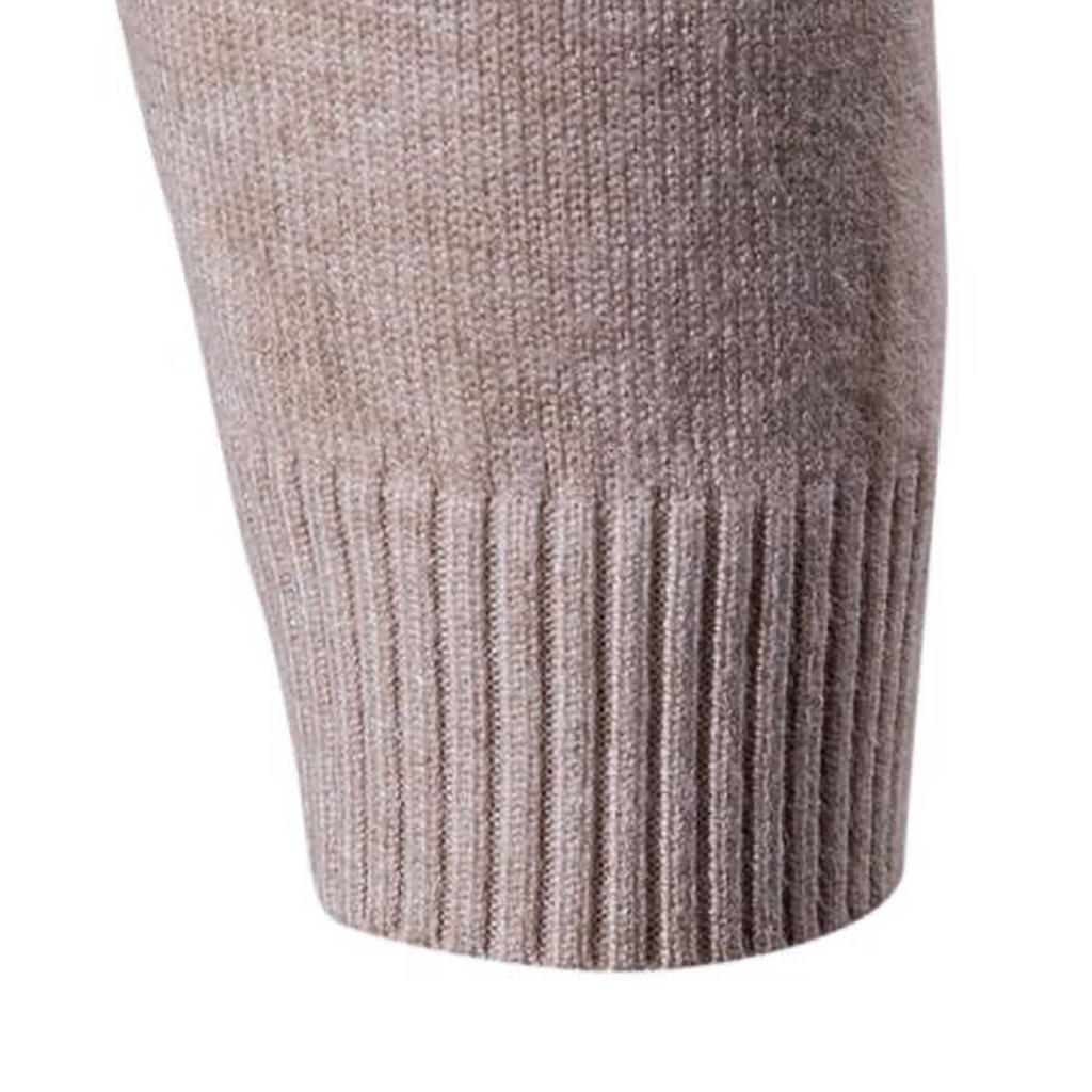 Мужская зимняя водолазка с длинным рукавом, тонкий пуловер, свитер, блузка, топ