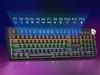 Механическая клавиатура с RGB-подсветкой и игровой набор мыши для офиса и игр