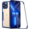 Protective Case - PROSHOP - for iPhone 13 Pro - TPU + PC - Blue - Full