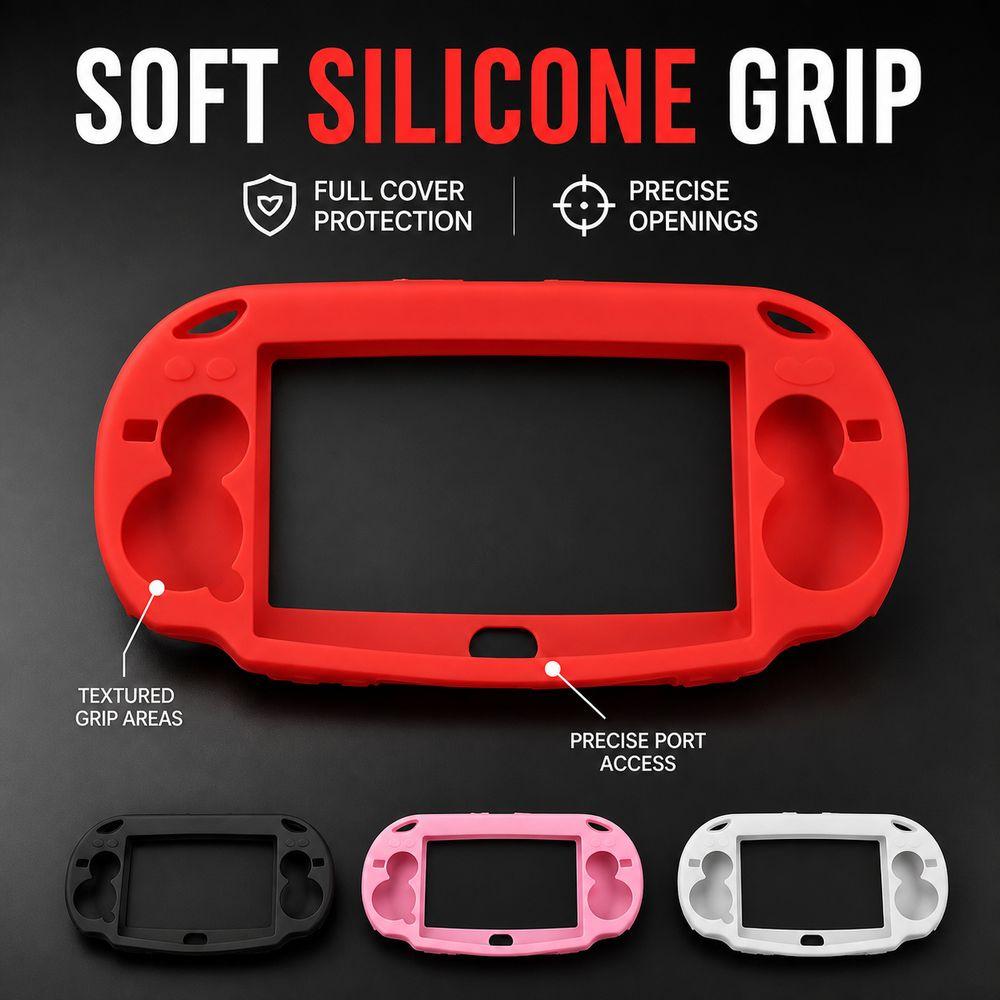 Non Slip Grip Game Console Protective Case Gaming Device Case for PSV1000 Gaming Accessories