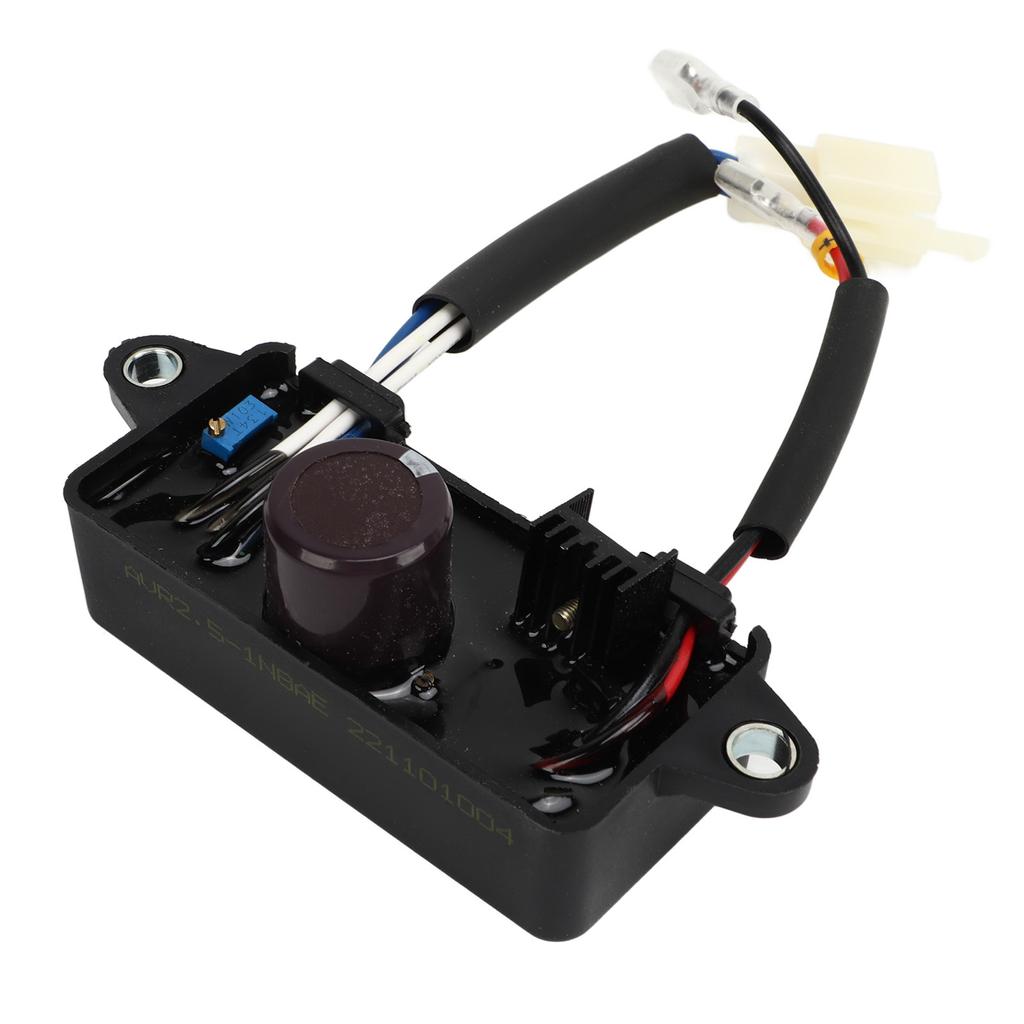 Автоматический регулятор напряжения АВР 1 фаза 6 проводов 250В 220мкФ Аксессуар для 1?Генератор 3 кВт