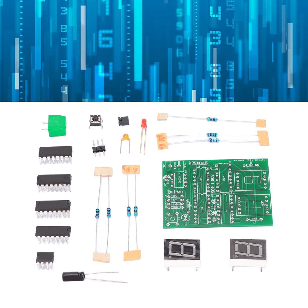 Комплект модуля счетчика 30‑60 с цифровой электронной технологией Таймер для обучения пайке