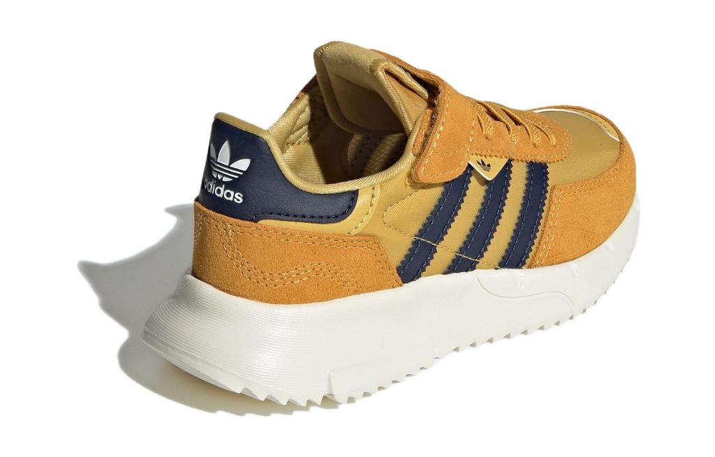 Adidas Originals Retropy F2 Slip Resistant Abrasion Resistant Low top Kids' Running Shoes Brown Kids' ID0746
