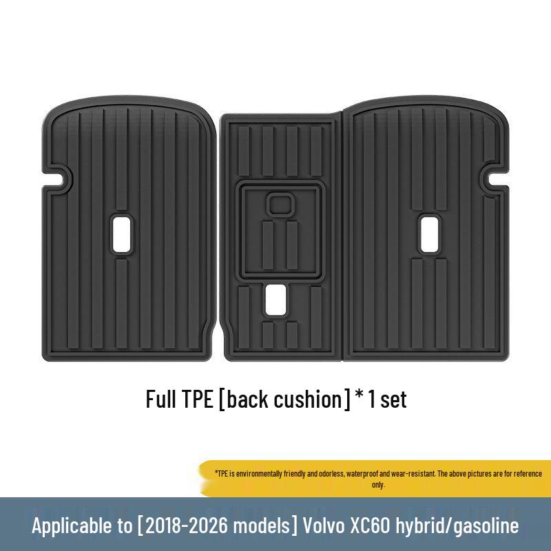 Экологичные коврики для пола из ТПЭ для Volvo XC60 18-26 - Включает грязеотталкивающий коврик в багажник