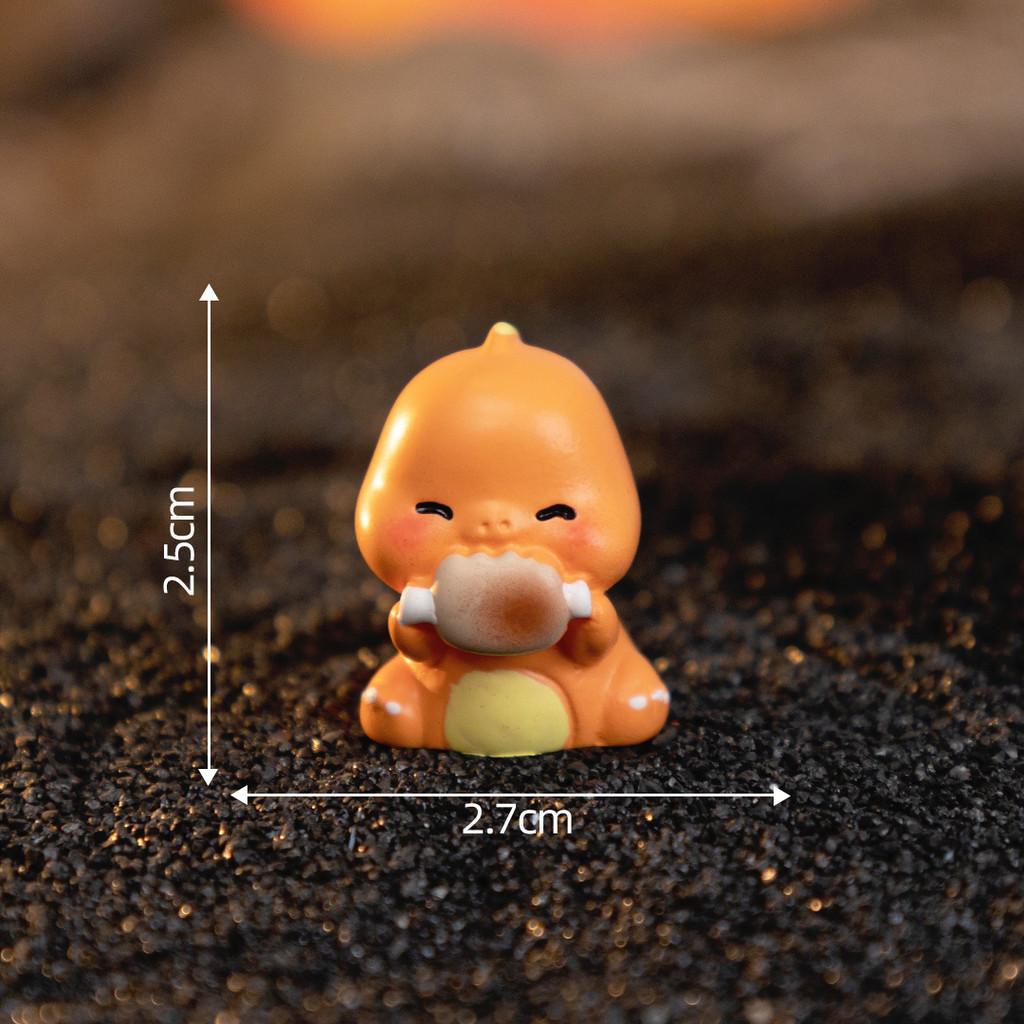 Delightful Miniature Dragon Figurines Resin Cartoon Desk Decor Blind Box Collection