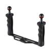 Andoer Camera Diving Rig with Dual Handle Handheld Underwater Tray Stabilizer Camera Diving Bracket