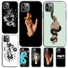 Чехол Hand Snake для OPPO Reno 14 F 10 11 12 13 Pro 13F 12F 11F 7 8 Lite Чехол OPPO Find X6 X5 X8 X9 Pro