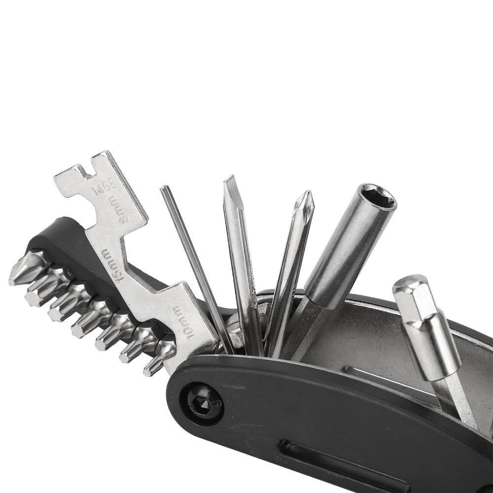 2PCS Electroplated Carbon Steel Bicycle Repair Kit Integrated Bike Tool Kit Mountain Bike