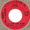7-дюймовая пластинка PACIFIC GAS ELECTRIC Time Has Come To Make Your Peace 445304 COLUMBIA 1971 США Рок Б/у