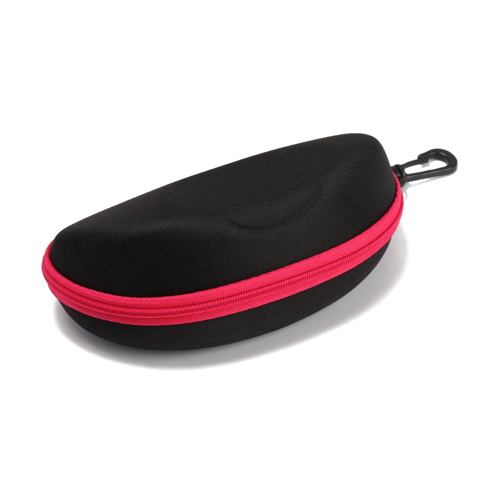 Portable Bag Vision Care Hard Eye Glasses Zipper Box Eyewear Protector Glasses Case