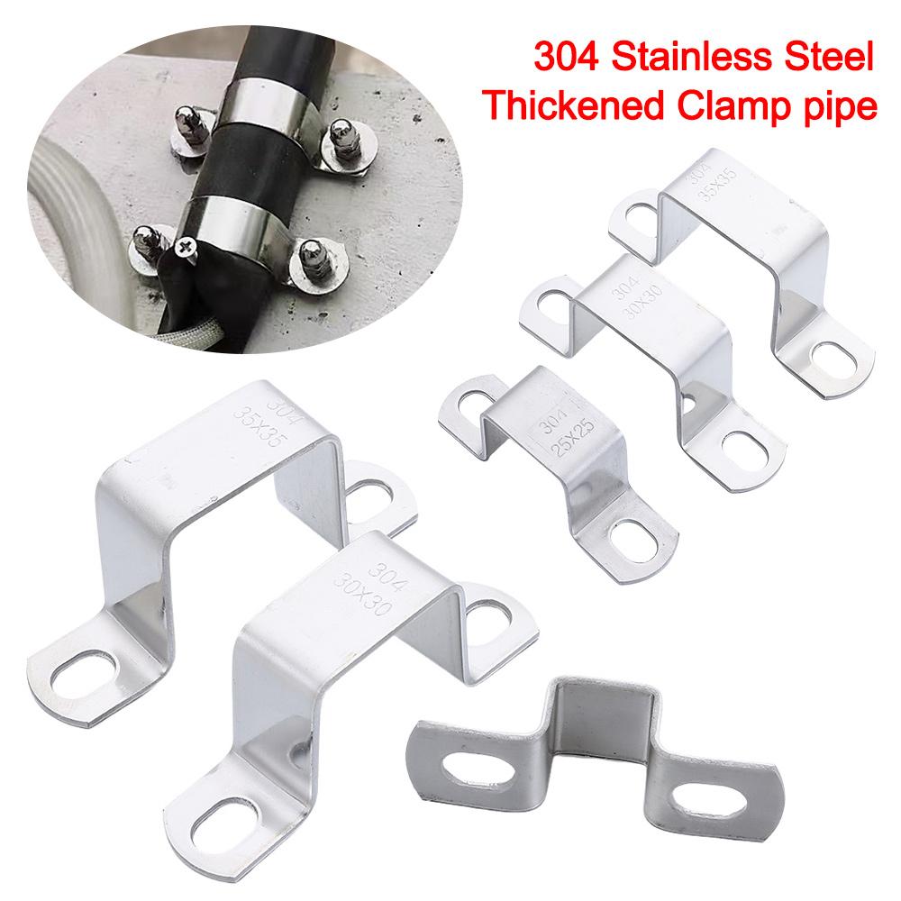 Plumbing Tightening Horseback Hose Clamp Saddle Clip Throat Hoop Thicken Ohm Tube Card Tube