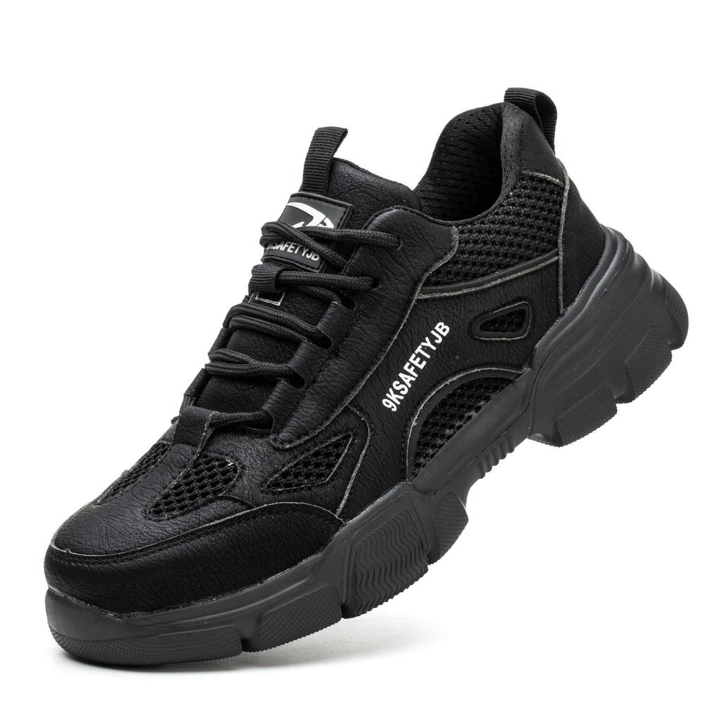 Легкая защитная обувь для мужчин, противоударная и противопрокольная, дышащая, с большой сеткой, стальная, Baotou Labor Insurance Shoes