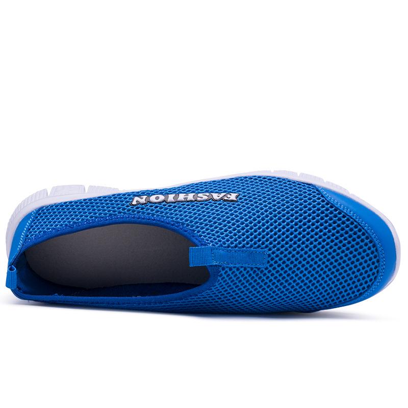 Летняя пара спортивная сетчатая беговая женская легкая дышащая удобная повседневная прогулочная обувь для улицы большого размера