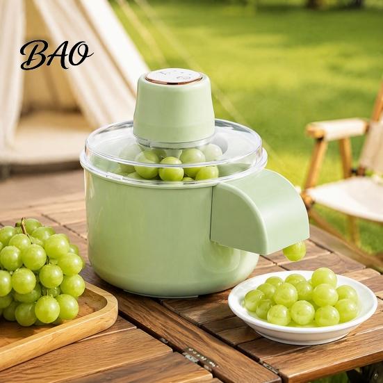 Electric Garlic Skin Remover Automatic Grape Peeler Machine, Rechargeable Fruit And Vegetable Remover, Sharp Kitchen Helper for Fresh Snacks Stainless