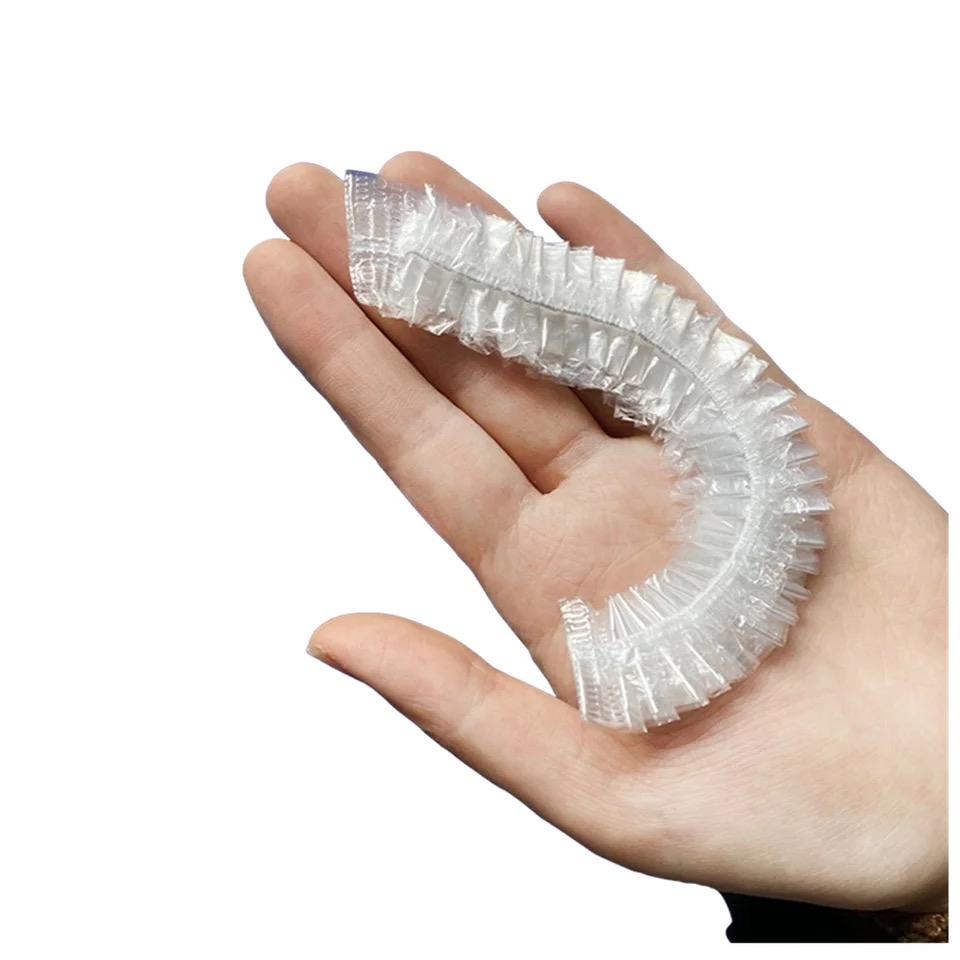 Одноразовая пластиковая пленка, пищевая бытовая пластиковая пленка, защита от пыли, защита от насекомых, обновленная утолщенная крышка чаши, свежая @-