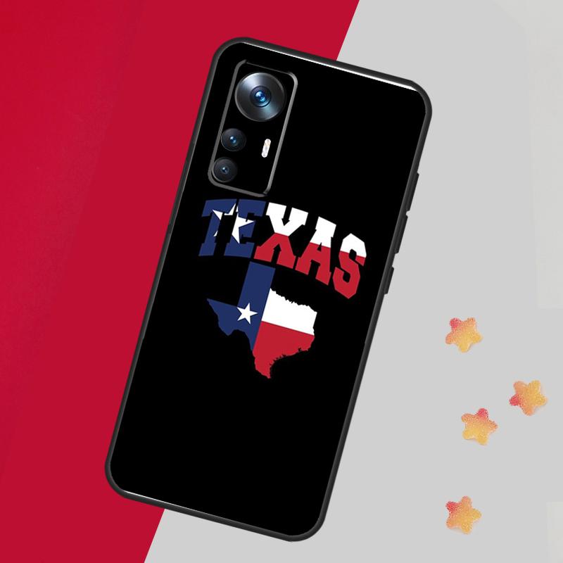 Texas Flag Case For Xiaomi 15 14 13 Ultra 11T 12T 13T 14T Pro Cover For POCO X7 X6 X3 X5 F5 F6 F7 Pro