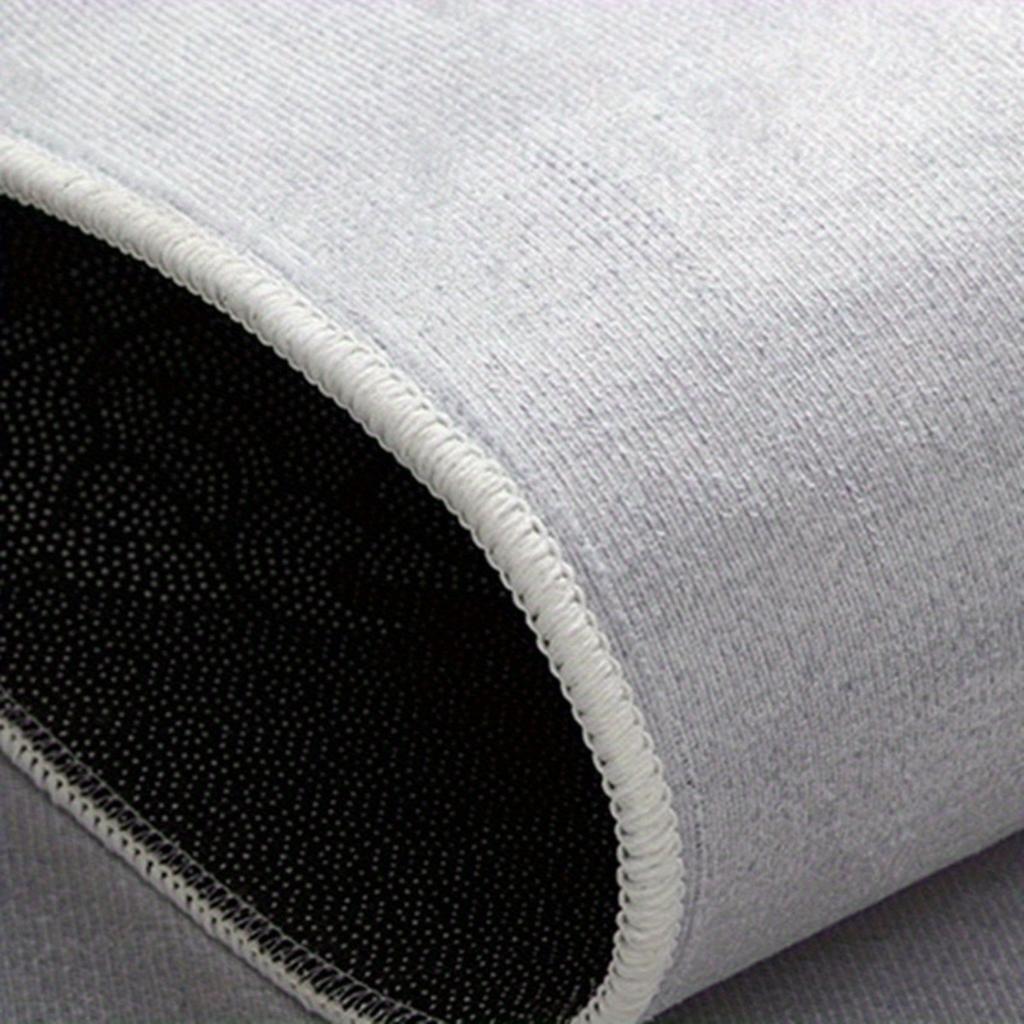 1pc Dartboard Flame Design Non-Slip Crystal Velvet Area Mat - Machine Washable Durable Mat Mat for Living