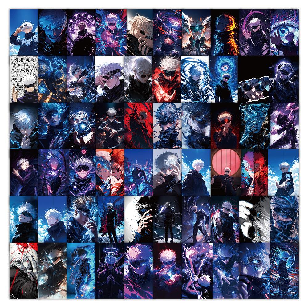 63 Sunman Spells Return To Battle Five Gods Single Poster Solo Graffiti Peripheral Decoration Stickers Waterproof Handbook