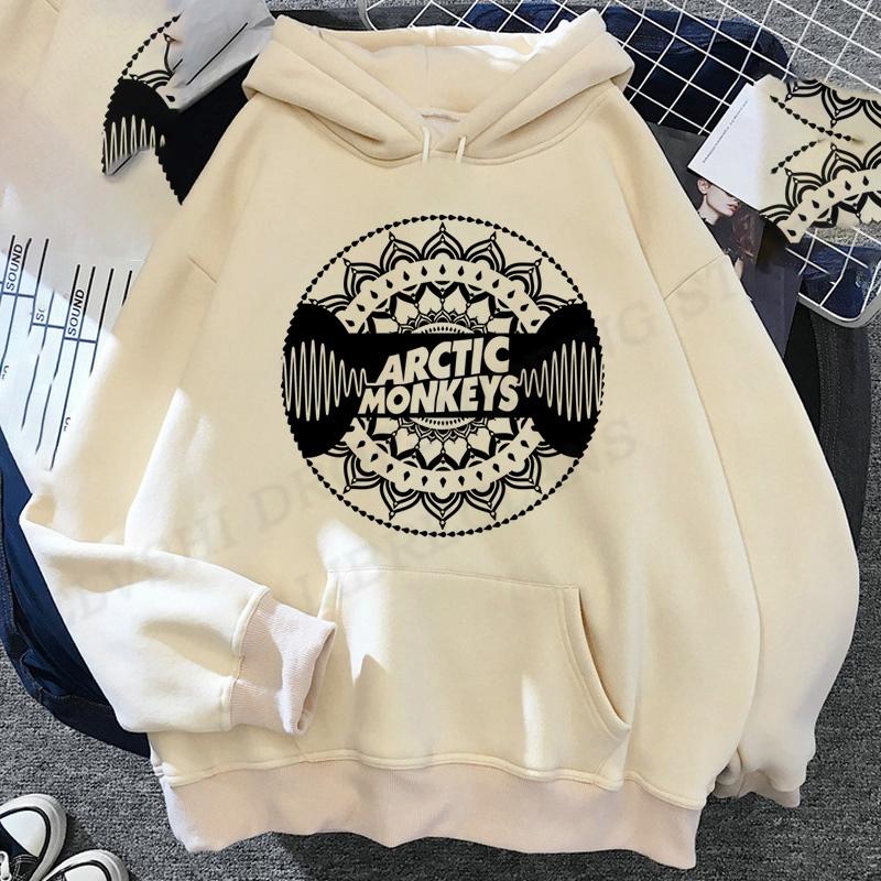 Рэппер Арктические обезьяны с принтом унисекс/женщины, хлопковая толстовка с капюшоном, повседневный пуловер большого размера, популярная толстовка, модная тенденция, одежда унисекс