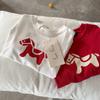 Boys Spring Long Sleeve Cotton Undershirt with Pony Print Casual Top