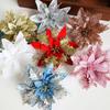 Sparkling Artificial Christmas Flowers - New Year Decoration, Fake Plants, Creative and Interesting, Suitable for Festivals