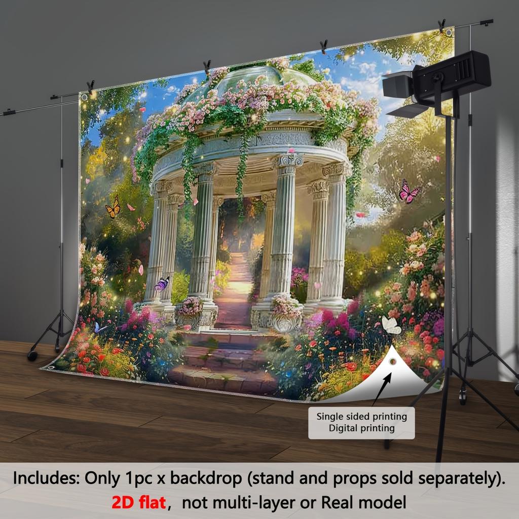 Spring Palace Forest Garden Backdrop Decoration Background Winter Backdrop Decorations For Photo Studio Photo Booth Christams Party