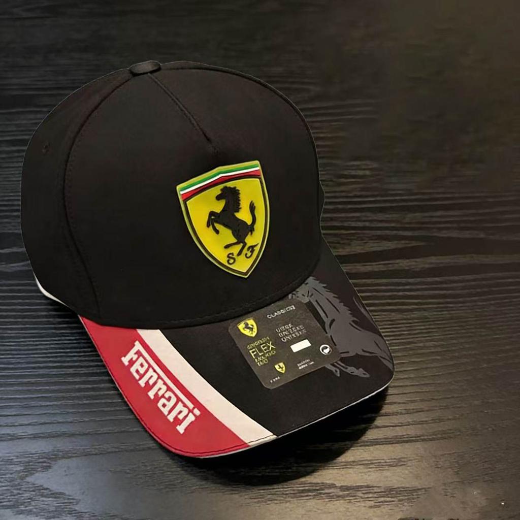 Вышитая Спортивная Повседневная Кепка Мужская и Женская Регулируемая Уличная Кепка от Солнца Для Логотипа Ferrari Roma Spider LaFerrari Monza SP2 F80
