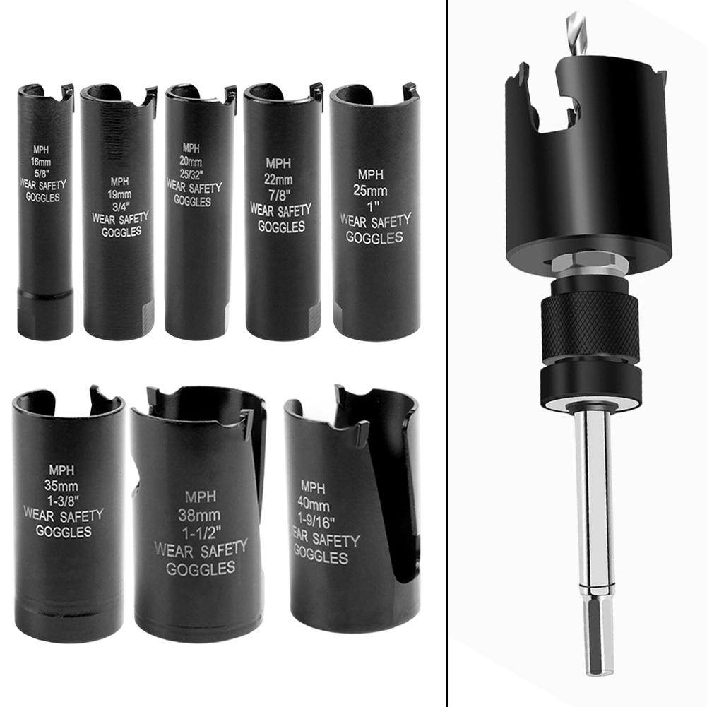 Кольцевая пила Сверло для алюминия Нержавеющей стали Дерева Пластика Деревообработки Открывалка для отверстий Твердосплавное сверло Электроинструмент