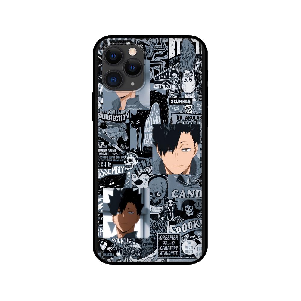 Черный чехол из ТПУ для iPhone 5 5s se 2020 6 6s 7 8 plus x 10 XR XS 11 12 mini pro MAX задняя крышка Sakusa Kiyoomi Haikyuu