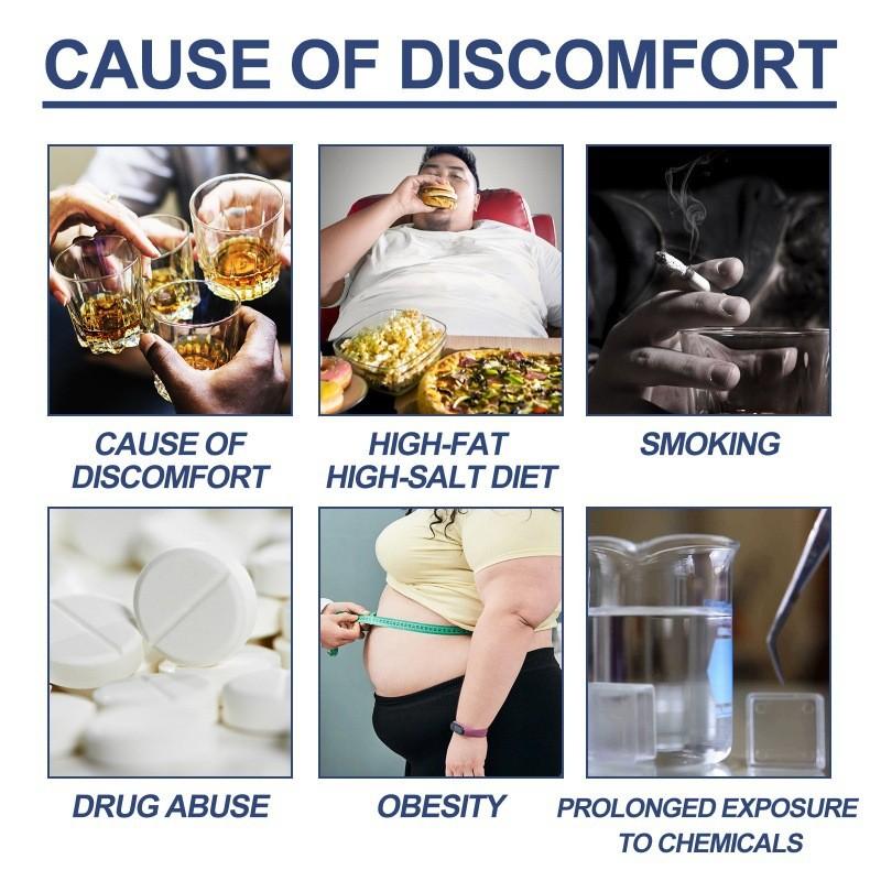 Патчи для ухода за телом Aysuing для комфортного облегчения и мягкой поддержки пищеварения 50 шт.