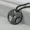 Новый Нержавеющая Сталь Европейский и Американский Фитнес Спорт Подвеска Мужской Тренд Титановая Сталь Гантель Мужское Ожерелье Хип-Хоп Аксессуары