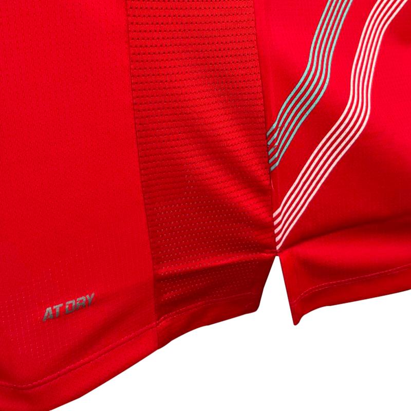 Li Ning Badminton Jersey Men's Red AAYV051-5
