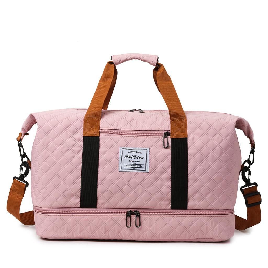 Модная Повседневная Обувь Корзина Сумка-тоут Сумка Разделение Сухого и Влажного с Ковриком для Йоги Сумка для Йоги Может Использоваться с Тележкой